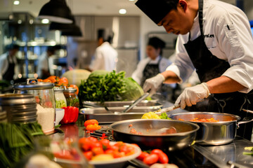 Professional Chef Demonstrates Sweet and Sour Flavor Balancing in Cooking Class