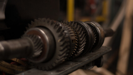 photography of gears, machinery