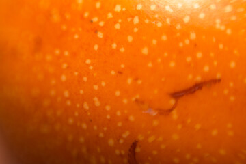 photography of granadillas texture, close-up