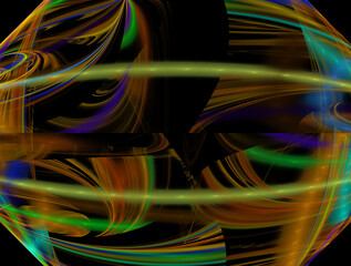 Imaginatory fractal abstract background Image