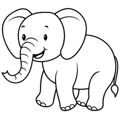 baby elephant cartoon