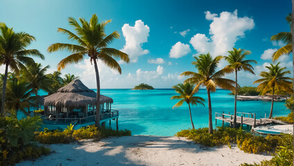 Stunning island of the Bahamas luxurious