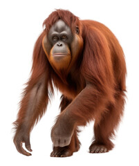 Fototapeta premium PNG Orangutan wildlife mammal animal.