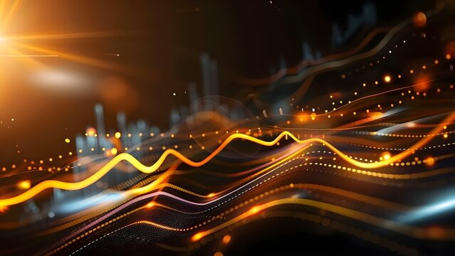 An infographic displaying a varied investment portfolio emphasizing risk management in finance. Concept Finance, Investment Portfolio, Risk Management, Infographic, Diversification