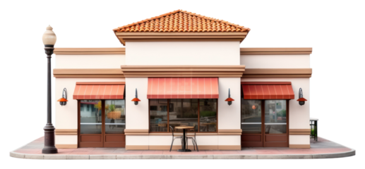 PNG Restaurant building architecture awning table.