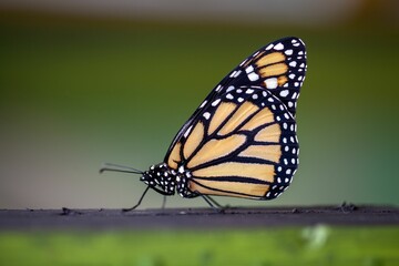 Monarch butterfly, Danaus plexippus