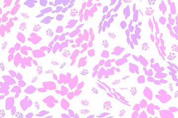 Background with pink patterns, illustration