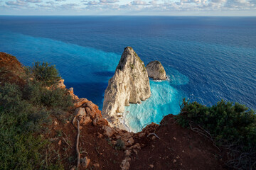 Mizithres rocky cliffs and breathtaking viewpoint