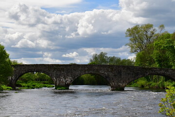 Old bridge over the river Suir, Suir Blueway, Clonmel, Co. Tipperary, Ireland