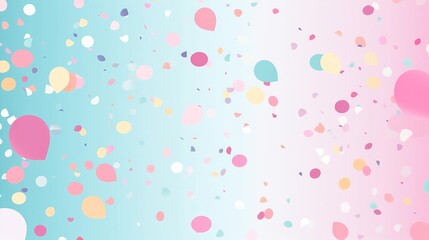 Abstract pastel color round shape gradient background.