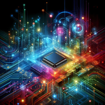 tecnolog&iacute;a, computaci&oacute;n, data, concepto, ciber espacio, fractal, alumbrado, espacio, acuerdo, ciencia, designio, con textura, elemento, matematica, ilustraci&oacute;n, ella, dechado, empapelar, brillar, moci