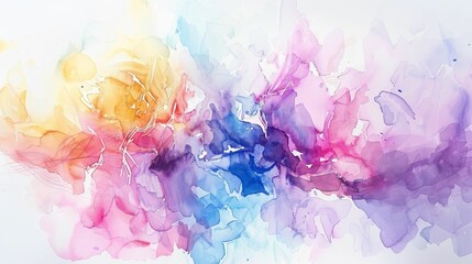 Abstract colorful watercolor on paper texture can use as background or wallpaper.jpeg