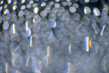 Background with blurred circular reflections
