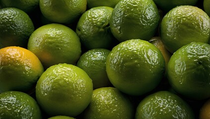 Juicy Citrus lime fruit Hyperrealistic Highly Detailed