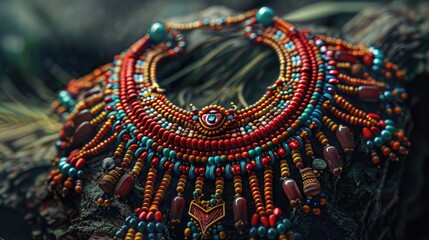 Amazon Indian Necklace.

