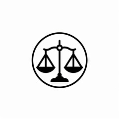 Legal icon for a law firm or attorney practice