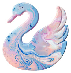PNG  Acrylic pouring swan accessories accessory jewelry.