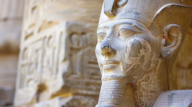 Osiris Statue at Hatshepsut temple

