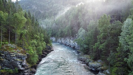 Wildfluss (Sjoa) in Norwegen