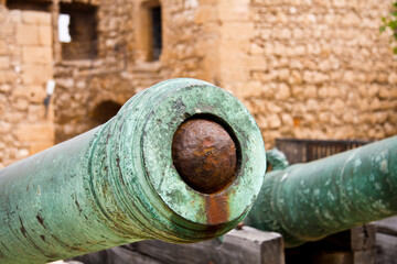 Vieux canon en bronze appartenant a Christophe Colomb qui partais de Safi au Maroc a la découverte...