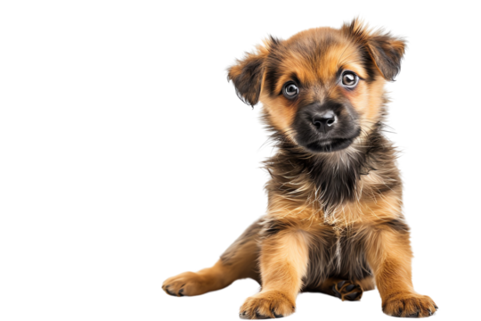 A cute puppy is looking for a home. He is a sweet and playful boy who loves to cuddle. He would make an excellent addition to any family.