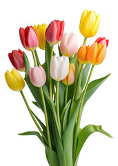 Obraz premium PNG Flower tulip plant inflorescence.