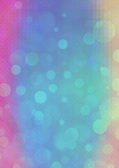 Blue bokeh background banner for Party, greetings, poster, ad, events, and various design works