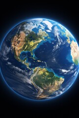 Fototapeta premium Planet Earth View from Space