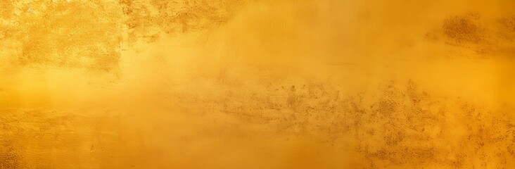 High quality, panoramic image showcasing a luxurious golden surface with a mix of smooth and textured areas, perfect for backgrounds or graphic design elements