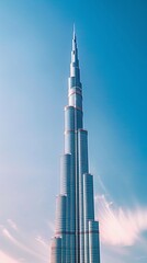 Obraz premium Geometric Architecture, architectural landmarks using geometric shapes and patterns to represent buildings, bridges, and landmarks