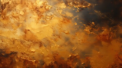 Luxurious abstract background showcasing rich golden hues with elegant textures, perfect for sophisticated designs, creative projects, or as a high-end wallpaper for exclusive spaces