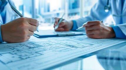 Science and Health Concepts: Healthcare Facility Blueprinting, blueprinting for healthcare facility projects