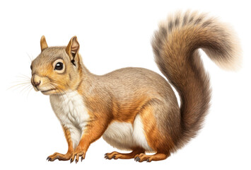 PNG Squirrel animal rodent mammal.
