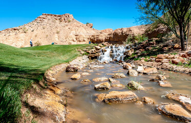 Wolf Creek Golf Course Desert Golf Landscape