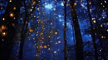 creating a serene escape beneath a canvas of twinkling stars. Generative Ai