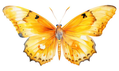 PNG  Butterfly animal insect yellow.