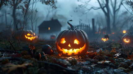 halloween scene