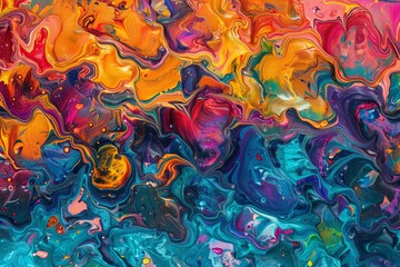 Hand-Painted Abstract Artwork: A Unique and Artistic Touch for Your Home or Office