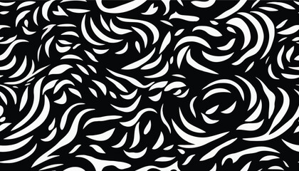 Obraz premium Seamless Colorful Tiger Camo Pattern