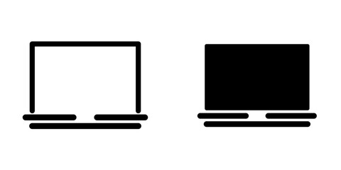 Illustration Vector Graphic of Laptop icon template