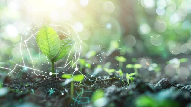 an image depicting the concept of emissions. seamless looping overlay 4k virtual video animation background