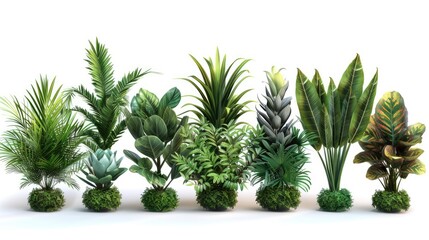 Artificial indoor plants 