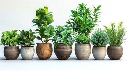 Obraz na płótnie Canvas Artificial indoor plants 