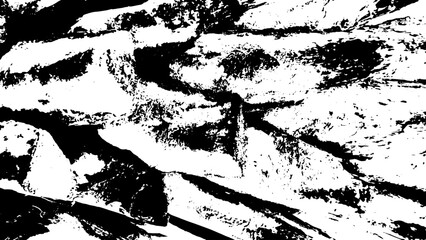 2-94. Wood Surface Texture Effect - Illustration Old Wood Black and White Vector Texture.