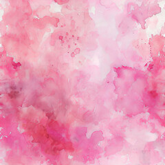  Pink Watercolor Clouds Abstract Art