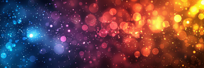  colorful bokeh light background with a mix of rainbow colors,Defocussed Christmas Lights, Colorful  bokeh lights in blur night background, Abstract Light Bokeh Background,,banner