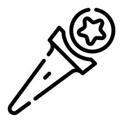 light stick line icon