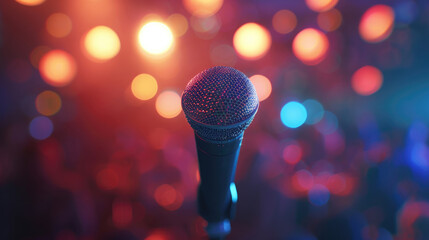 Microphone in Live Performance"