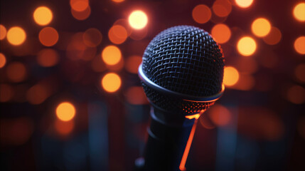 Microphone in Live Performance"