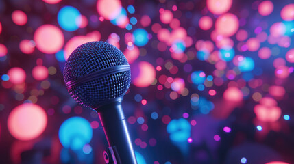 Microphone in Live Performance
